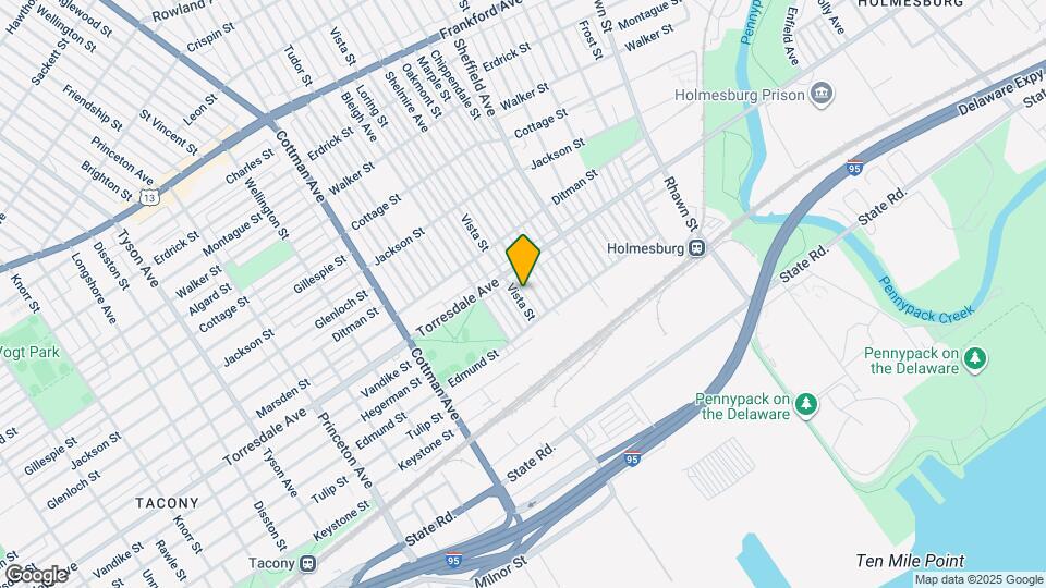 4737 Vista St Map and Location Details