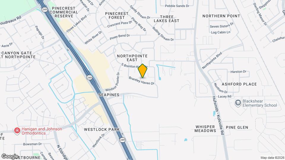 11914 Brantley Haven Dr Map and Location Details