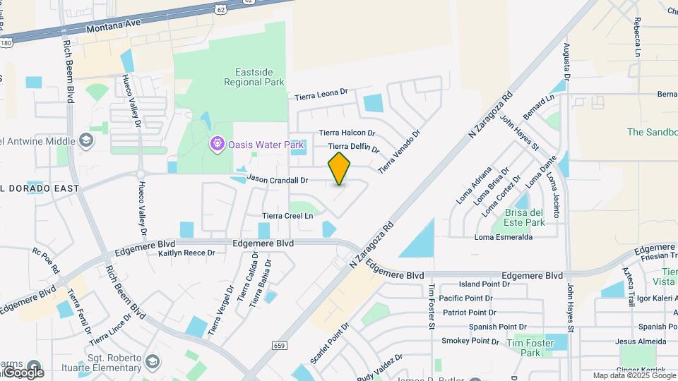 3821 Tierra Fiji Ln Map and Location Details