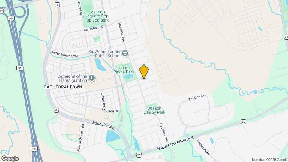 59 Larkmead Crescent Map and Location Details