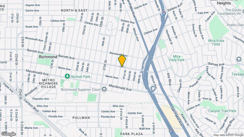 4018-4020 Barrett Ave Map and Location Details