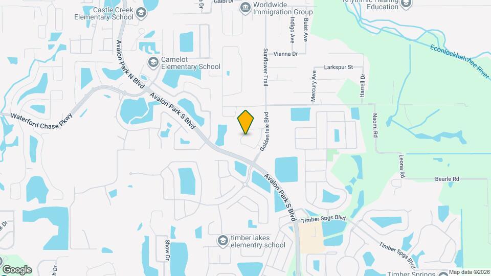 921 Spring Palms Lp Map and Location Details