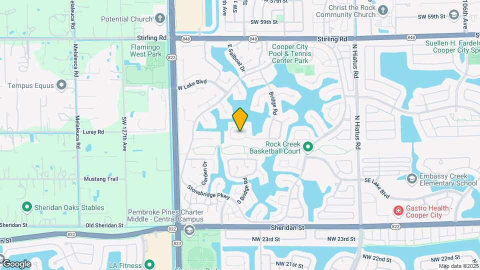11801 S Island Rd Map and Location Details