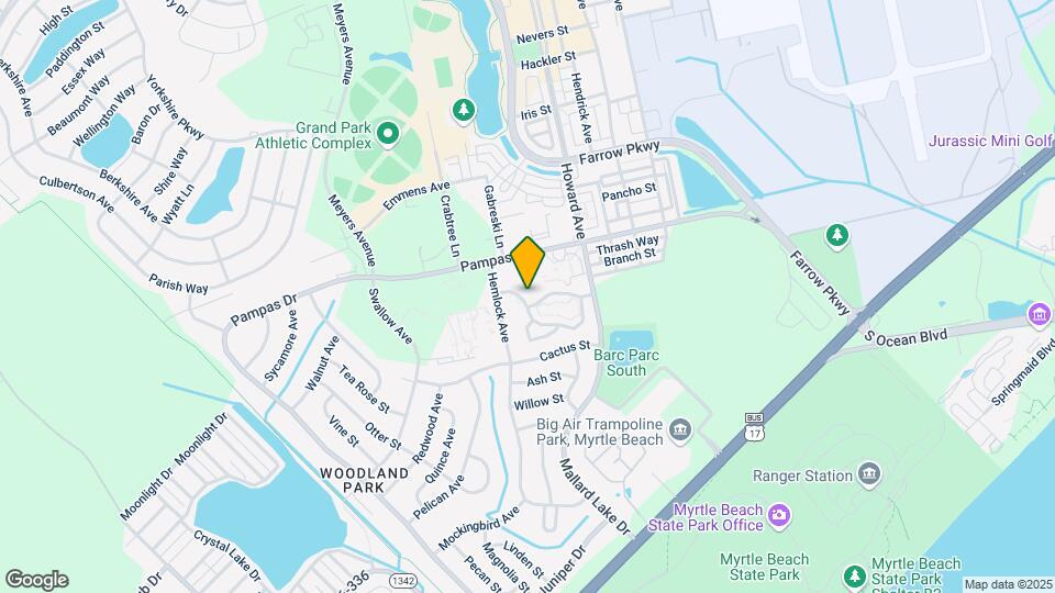 3560 Evergreen Way Map and Location Details
