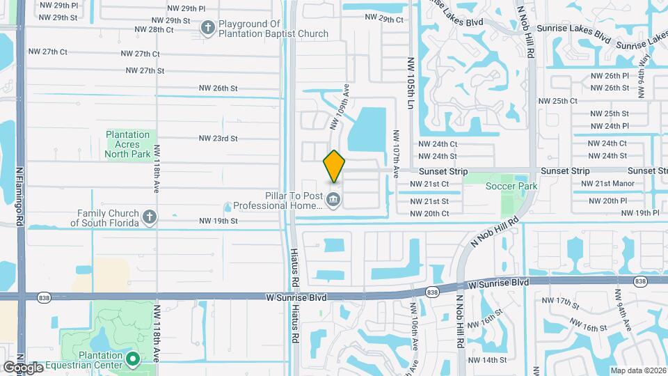 2110 NW 109th Ave Mapa y Detalles de la Ubicación