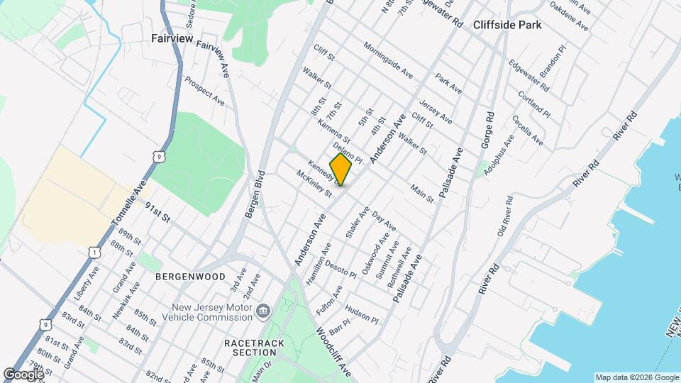 135 Anderson Ave, Unit 2F Map and Location Details