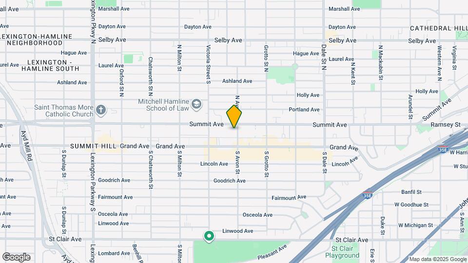 808 Summit Ave Map and Location Details