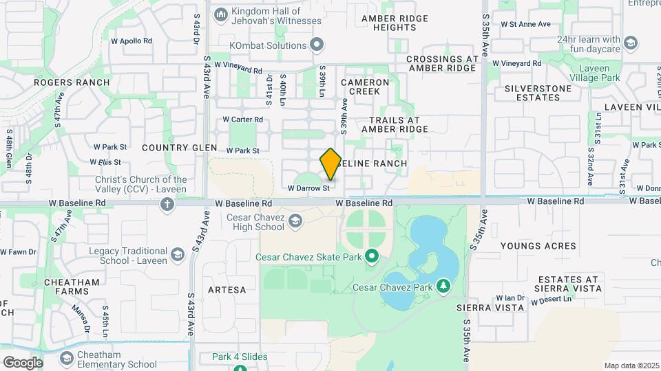 3910 W Darrow St Map and Location Details