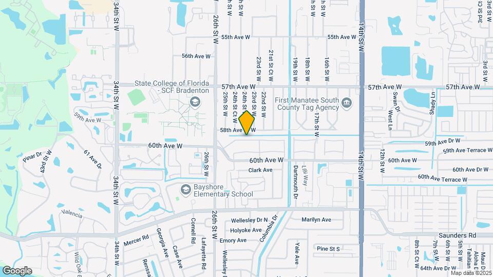 2340 Canal Dr Map and Location Details