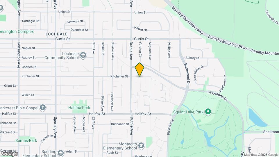 7230 Kitchener St Map and Location Details