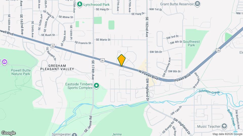 4848 W Powell Blvd Map and Location Details