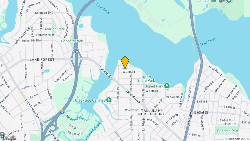 433 W 70th St Map and Location Details