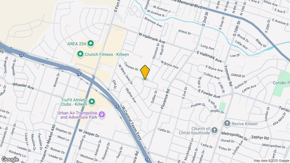 414 W Voelter Ave Map and Location Details