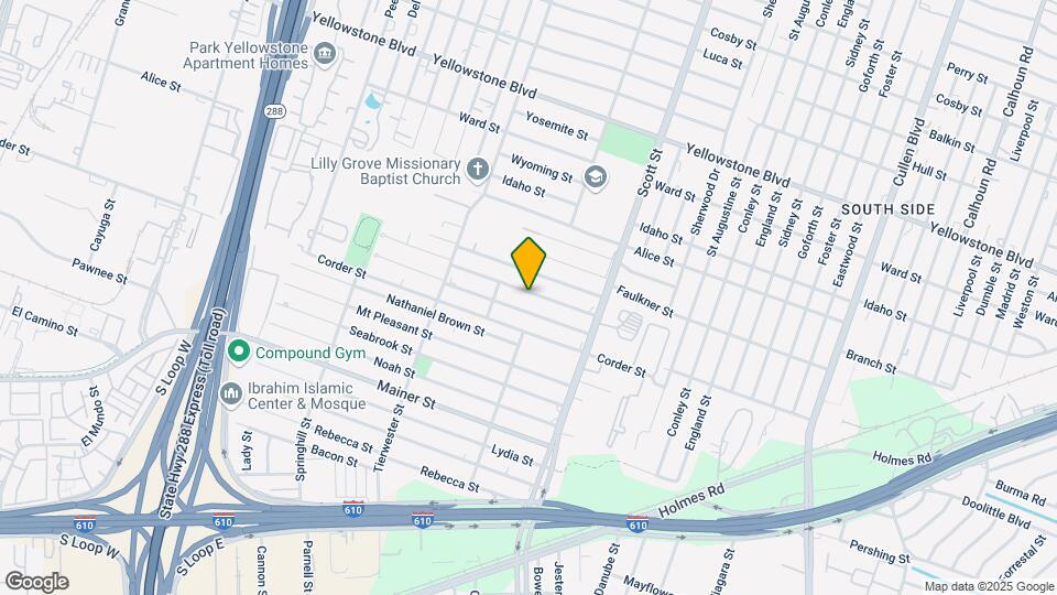 3732 Amos St Map and Location Details