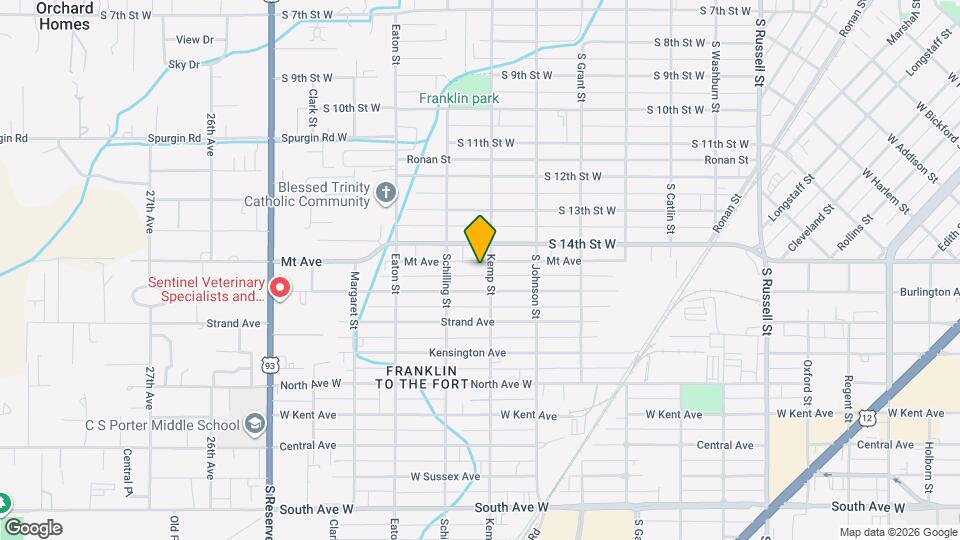 2115 Mount Ave Mapa y Detalles de la Ubicación