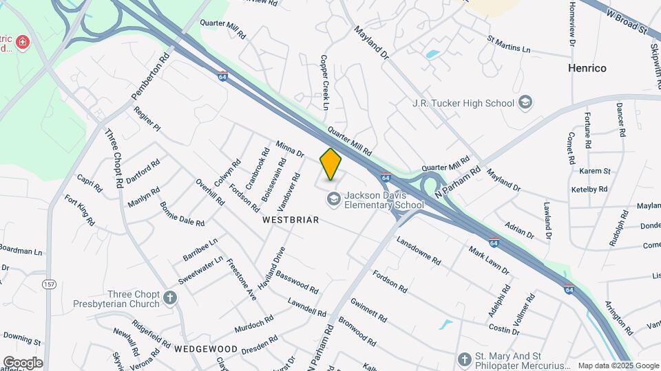 2500 Starwood Dr Map and Location Details