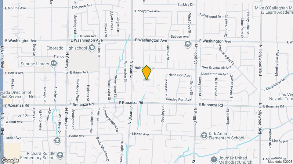 5999 Chapel Hill Ave Map and Location Details