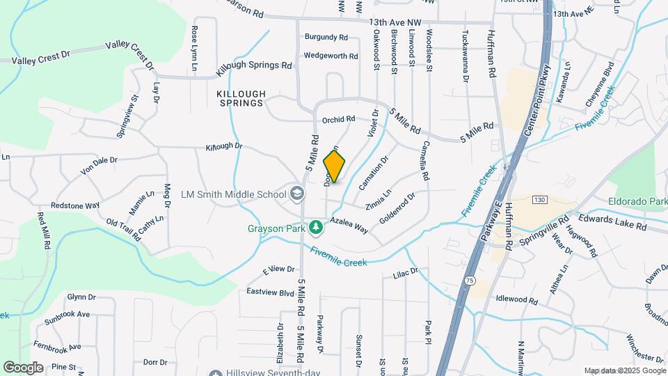 1129 Dogwood Ln Map and Location Details