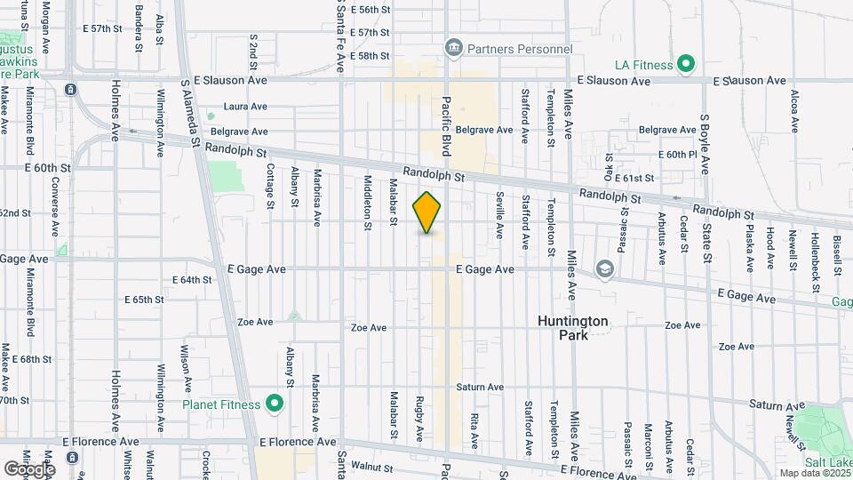 Huntington Senior Plaza 55+ Mapa y Detalles de la Ubicación