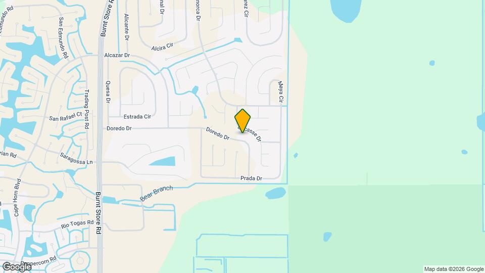 25402 Doredo Dr Map and Location Details