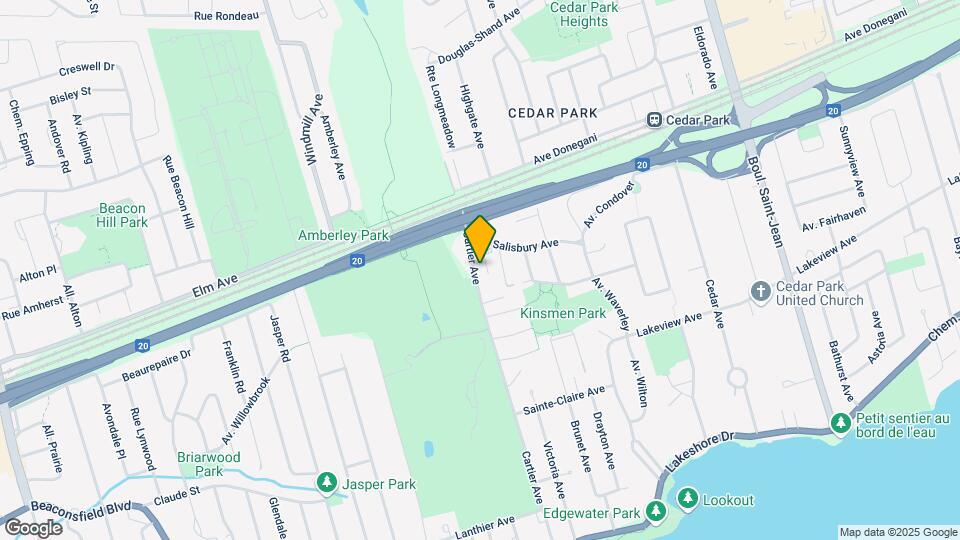 153-159 Cartier Av Map and Location Details