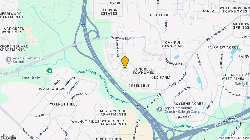 6020 Winterpointe Ln Map and Location Details