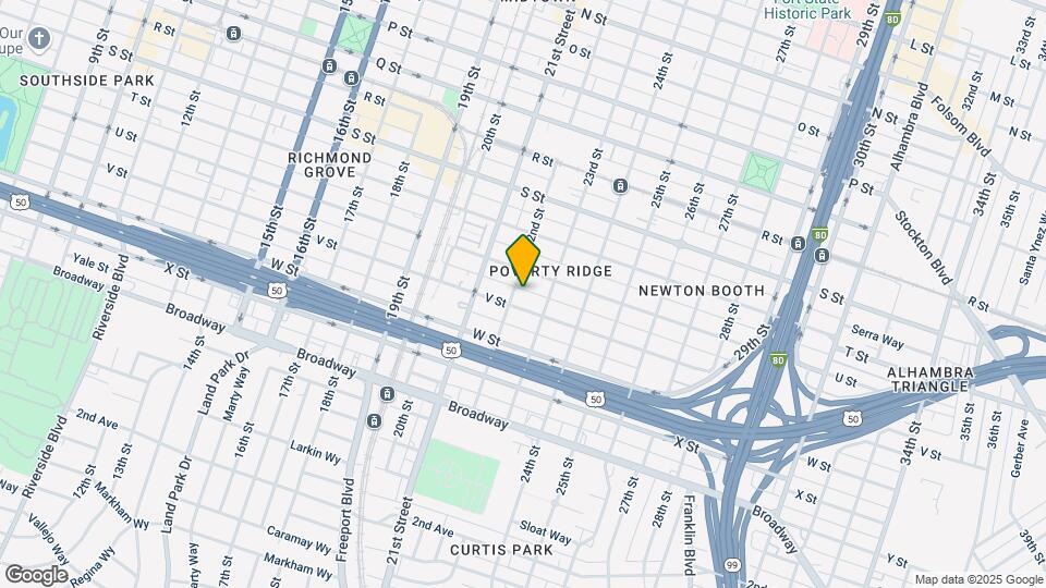 2117 22nd St Mapa y Detalles de la Ubicación
