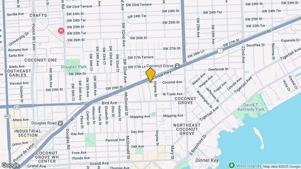 2921 SW 30th Ct Map and Location Details