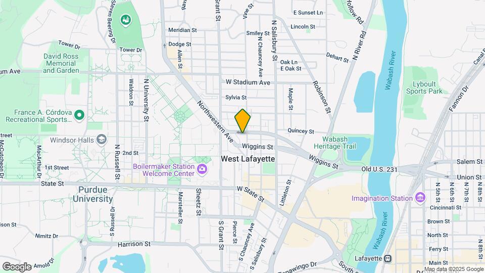 353 Vine St Map and Location Details