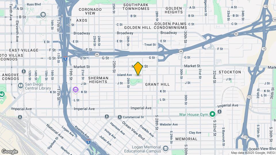 2669 Island Ave Map and Location Details
