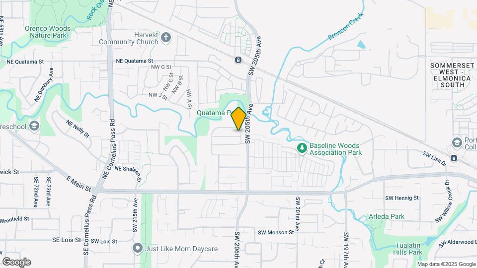 161 SW 206th Ave Mapa y Detalles de la Ubicación