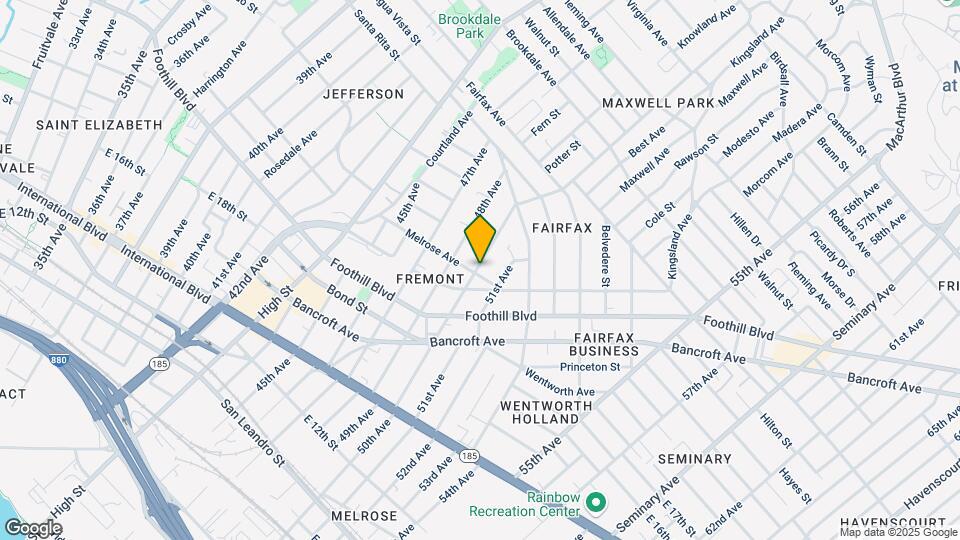 5000 Melrose Ave Mapa y Detalles de la Ubicación