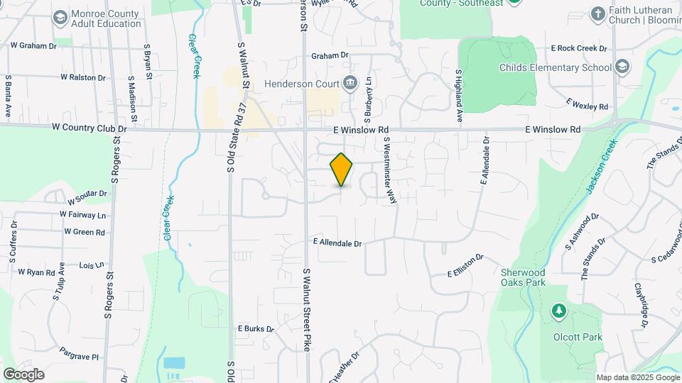 730 E Sherwood Hills Dr Map and Location Details