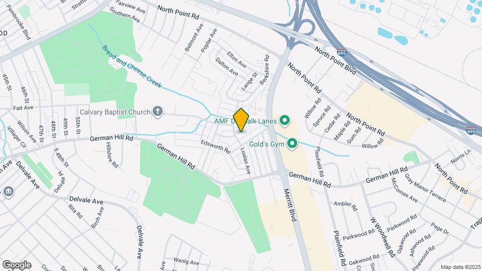 7509 Durwood Rd Mapa y Detalles de la Ubicación