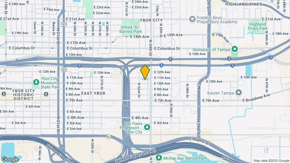 3214 E 10th Ave Map and Location Details