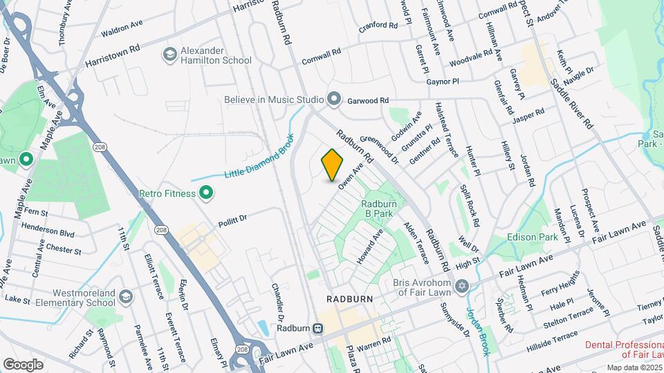 364 Owen Ave Map and Location Details