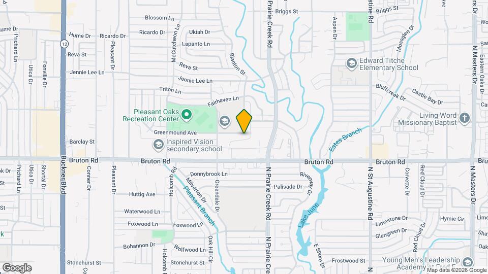 9022 Greenmound Ave Map and Location Details