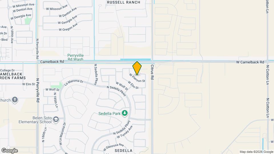 18012 W Pierson St Map and Location Details