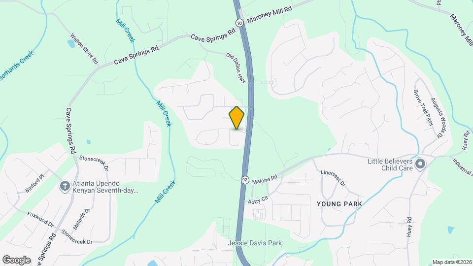 5305 Brickleberry Way Map and Location Details