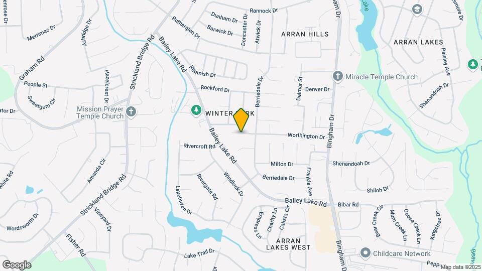 6413 Worthington Dr Map and Location Details