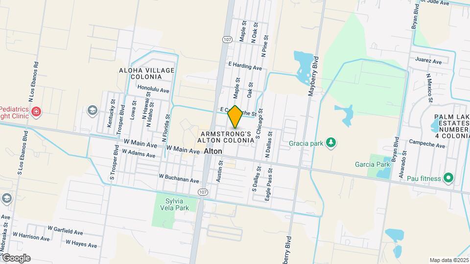 1205 W Franklin Ave Mapa y Detalles de la Ubicación