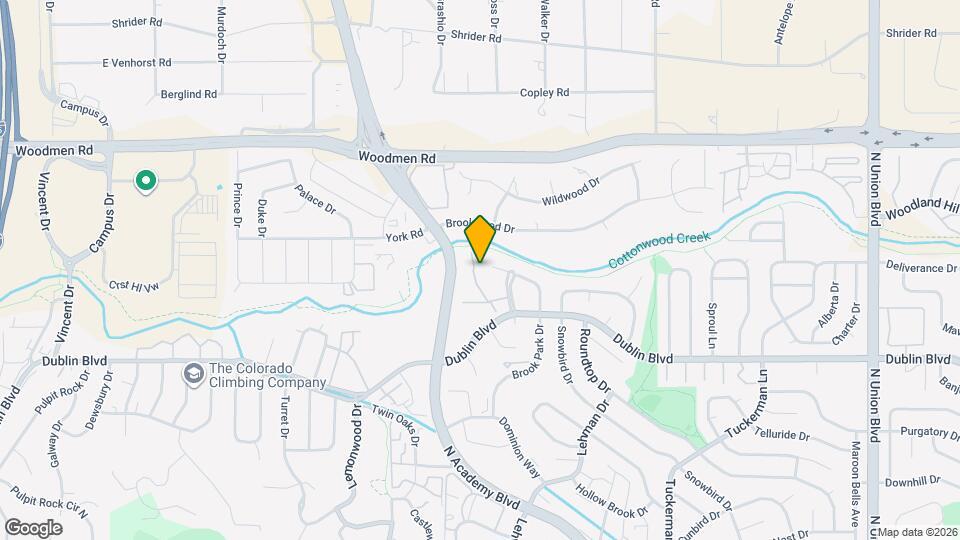6657 Dublin Loop W Map and Location Details