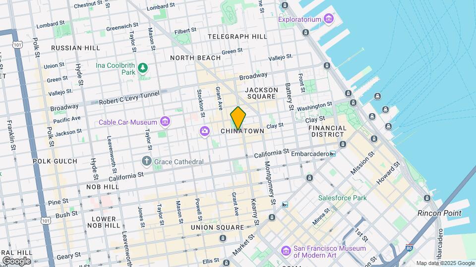 715-721 Clay St Mapa y Detalles de la Ubicación