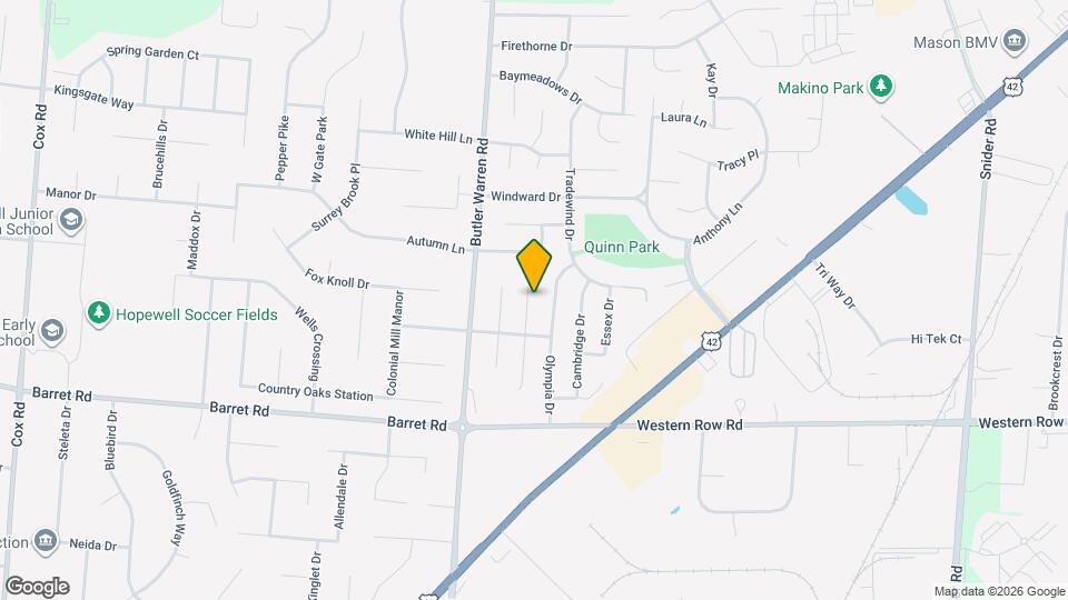 958 Sheffield Dr Map and Location Details