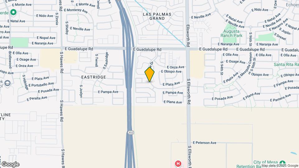 8931 E Plata Ave Map and Location Details