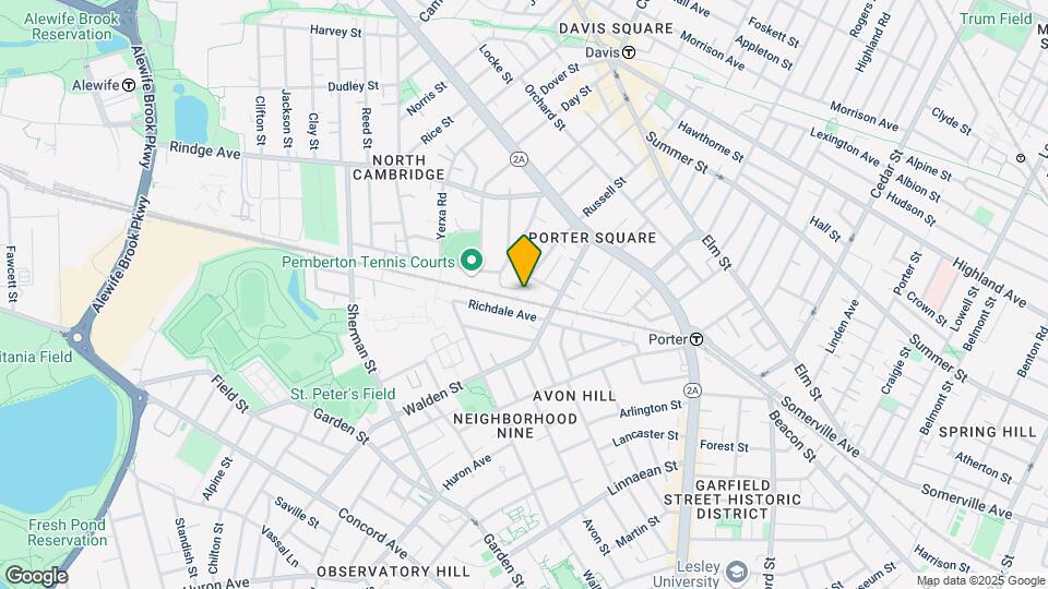 46 Cogswell Ave, Unit 2 Map and Location Details