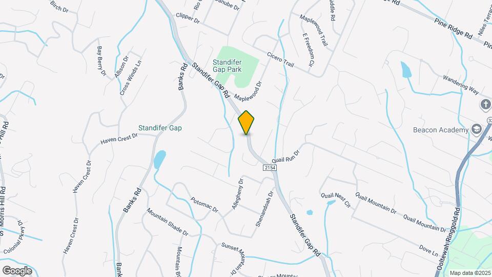 8500 Standifer Gap Rd Map and Location Details