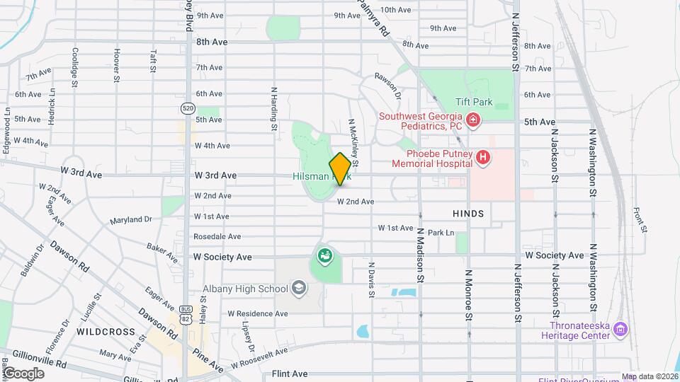 906 N Van Buren St, Unit A Mapa y Detalles de la Ubicación