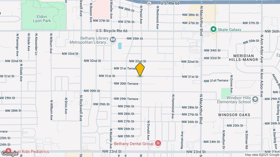 6600 NW 31st St Map and Location Details