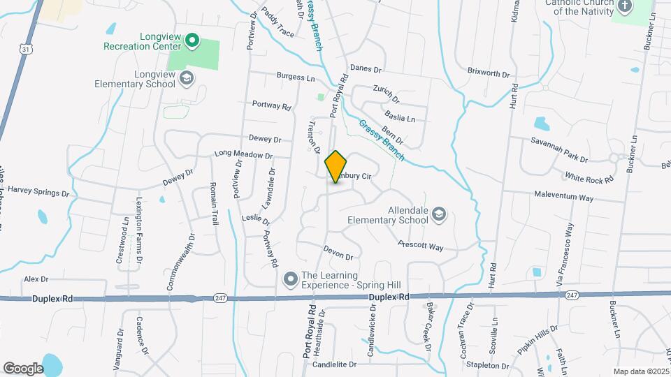 2306 Leighton Way Mapa y Detalles de la Ubicación